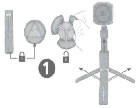 SCOSCHE MagicMount Pro Extendo Black Adjustable Car Mount - SECTION 3