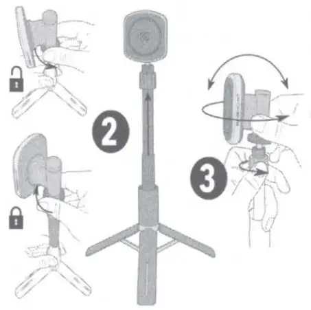 SCOSCHE MagicMount Pro Extendo Black Adjustable Car Mount - SECTION 4