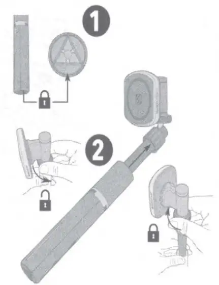 SCOSCHE MagicMount Pro Extendo Black Adjustable Car Mount - SECTION 5