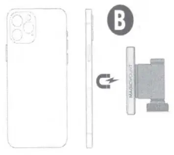 SCOSCHE MagicMount Pro Extendo Black Adjustable Car Mount - SECTION B