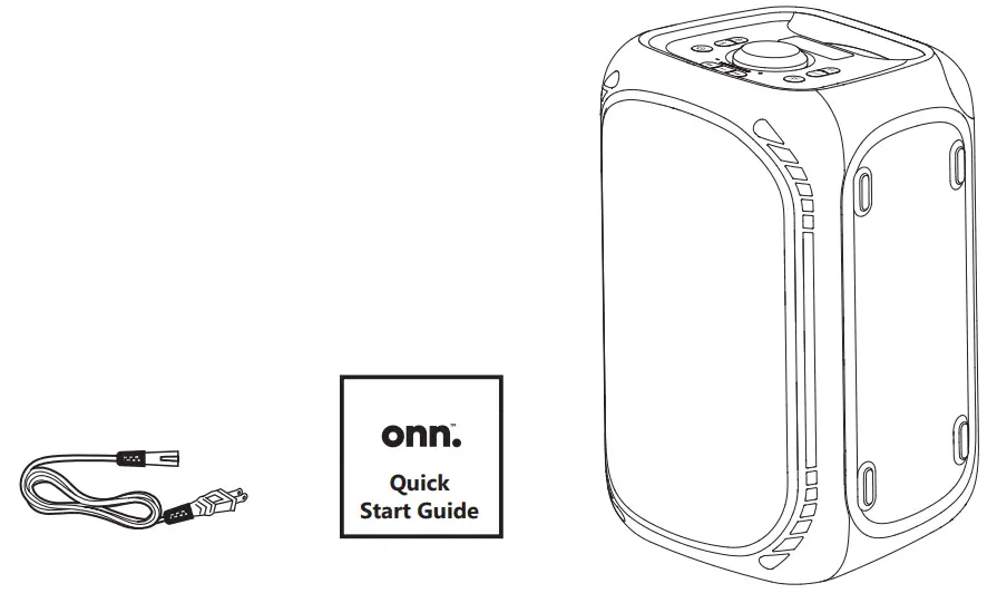 F D PA2322 Wireless Party Speaker - fig 1