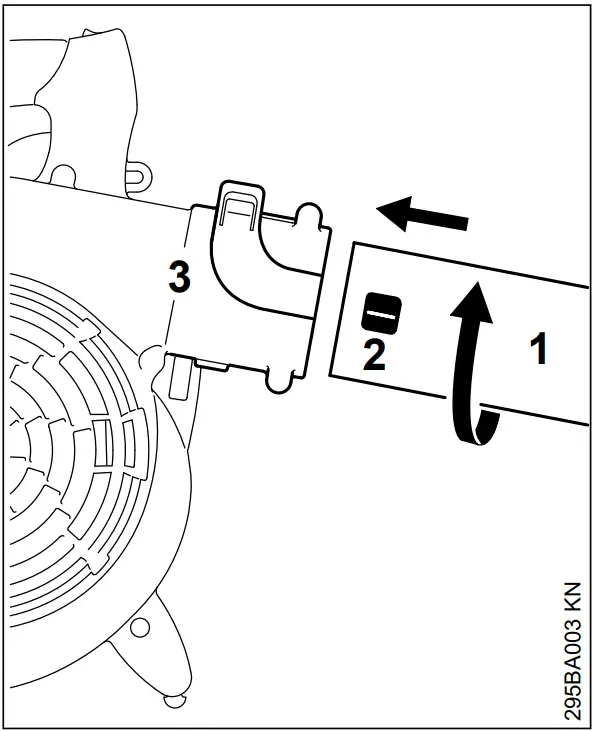 STIHL BG 50 Gas Powered Handheld Blower - Fig 2