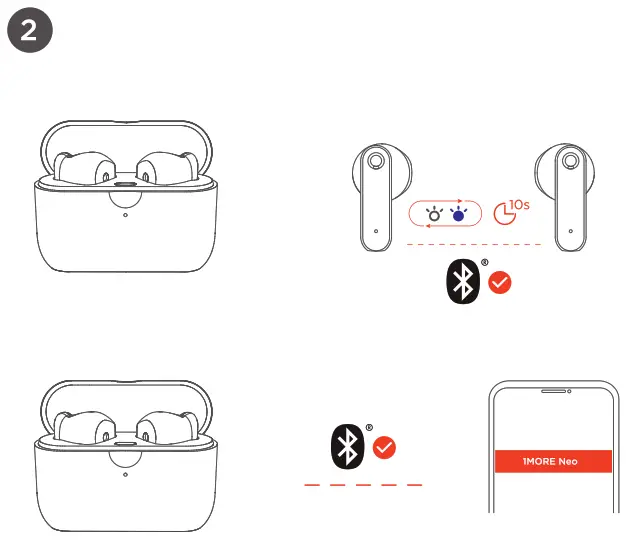 1MORE EO007 Neo True Wireless Earbuds - fig3