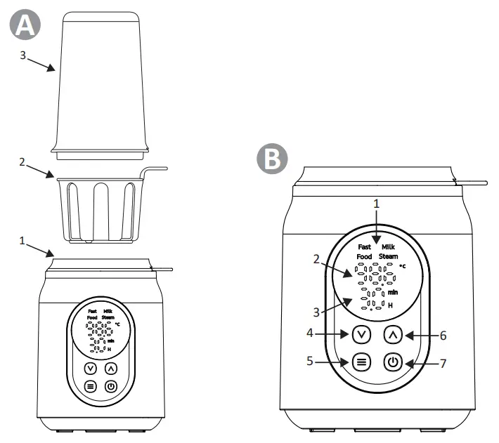 neno Luna 400W Electric Sterilizer - fig 1