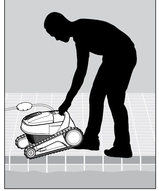 Using The Pool Cleaner