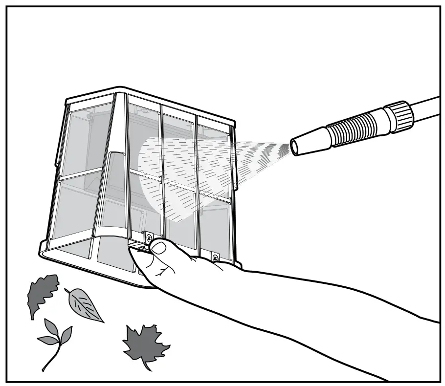 Cleaning The Net Canister