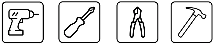 NICOR DLR FRAME New Construction Frames for DLR Trims - Tools Needed