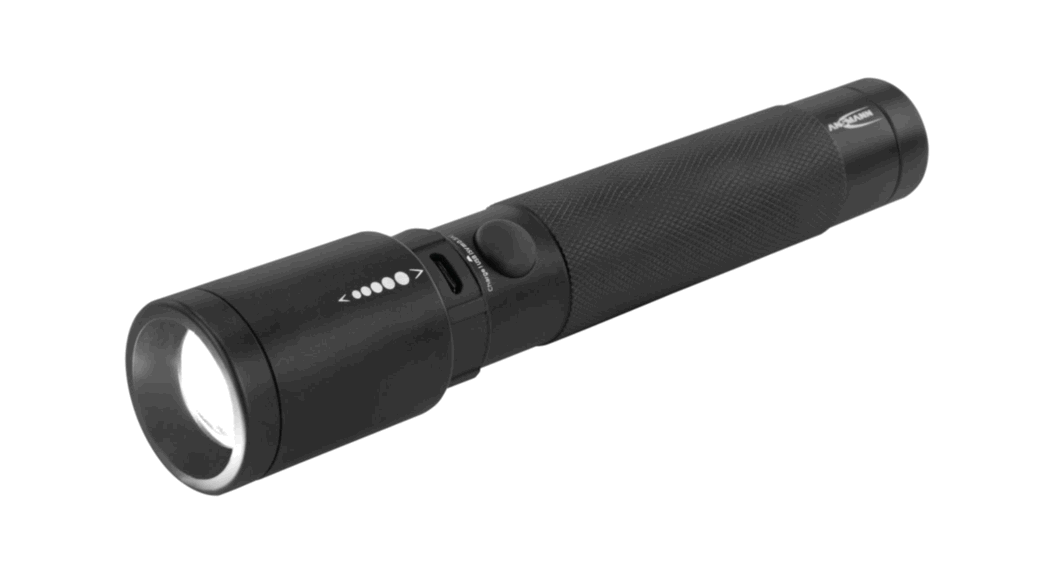 Ansmann T400fr High-quality Rechargeable Torch User Manual Ansmann T400fr High-quality Rechargeable Torch User Manual