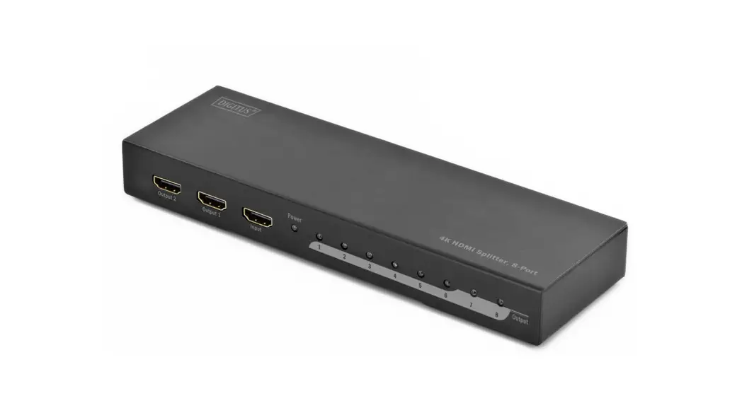 Digitus Ds-43303 4k Hdmi Splitter, 8-port User Manual Digitus Ds-43303 4k Hdmi Splitter, 8-port User Manual