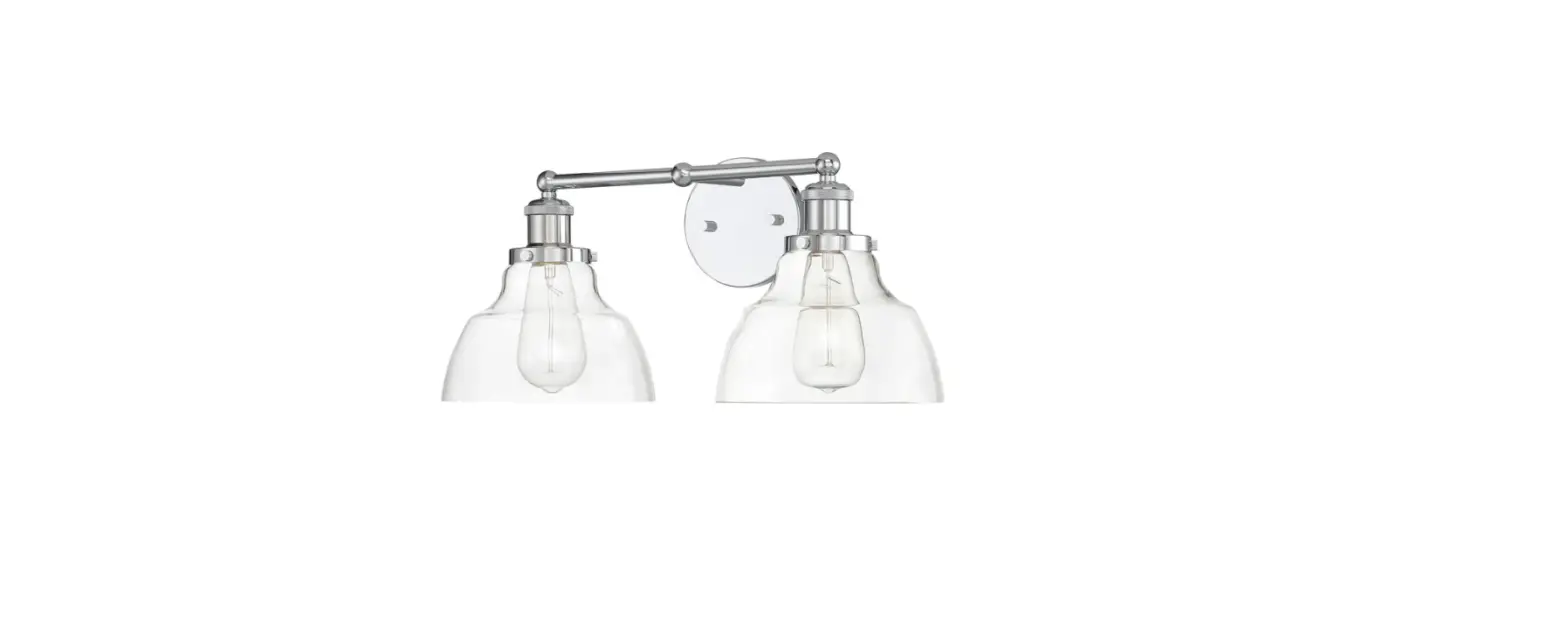 Park Harbor 440768 Mooretown 2 Light Vanity Light Instructions