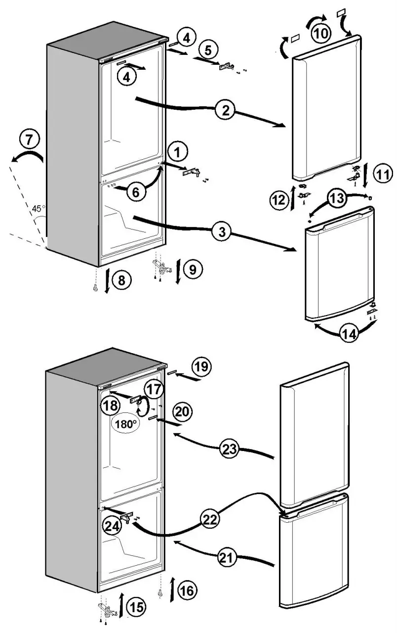 beko CS234030 Refrigerator Freezer-fig4