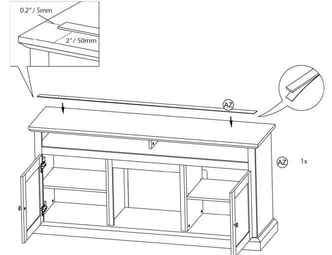 Bellezza-014-HG-41831-HT-60-Inch-TV-Stand-w-Fireplace-FIG-33