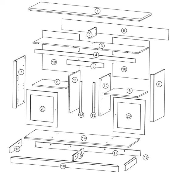 Bellezza-014-HG-41831-HT-60-Inch-TV-Stand-w-Fireplace-FIG-6