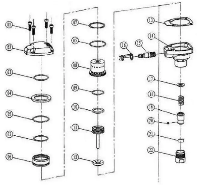 PRINCESS 8990871 MINI Palm Air Nailer - fig 3