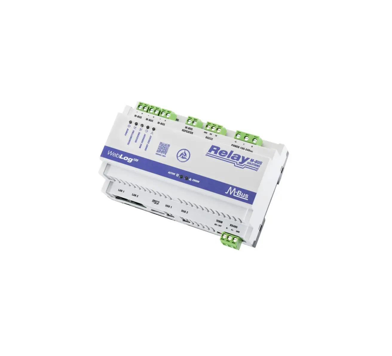 Relay Weblog 120 M-bus Data Logger User Manual