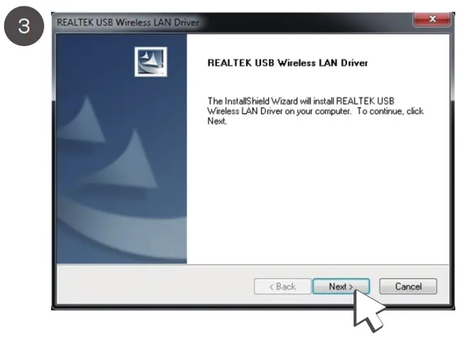 ZYXEL NWD6602 Dual-Band Wireless AC1200 USB Adapter - Setup network connection 3