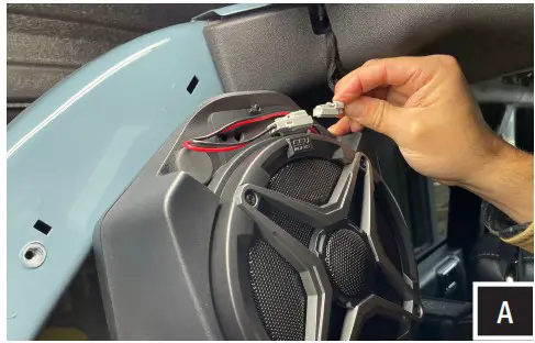 SSV WORKS BR-B65 2021 Ford Bronco 6 5 Inch Rear Speaker Pod Add Ons - INSTALLATION 1