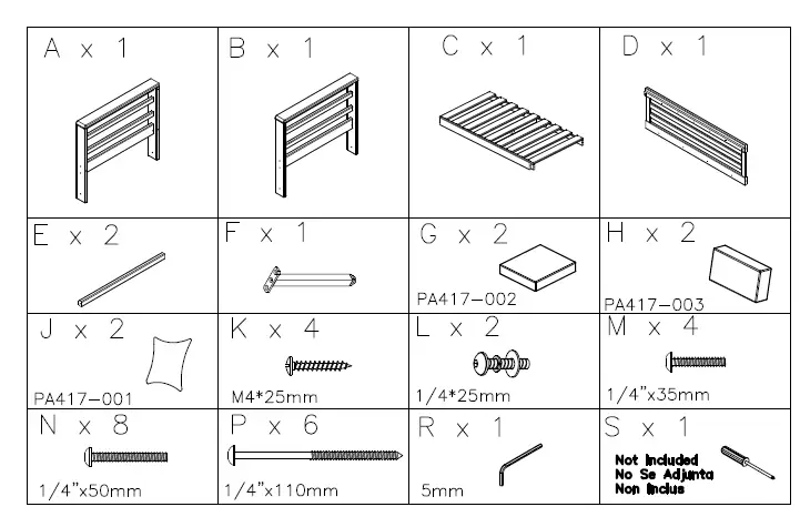 ASHLEY P417-835 Furniture Loveseat with Cushion 1