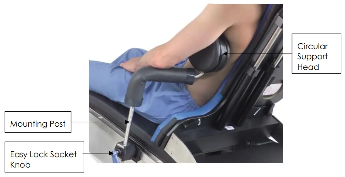 Hillrom A 90001 Lift Assist Beach Chair - FOR USE