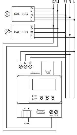 Schneider-Electric-MTN6725-0101-SpaceLogic-KNX-DALI-Gateway-fig-5