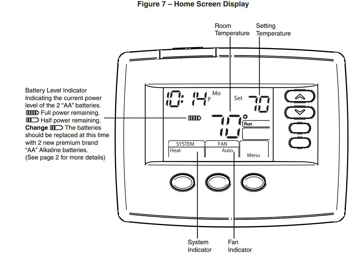 EMERSON 1F85-0477 Blue 4” Universal Thermostat Instruction Manual - Figure 7