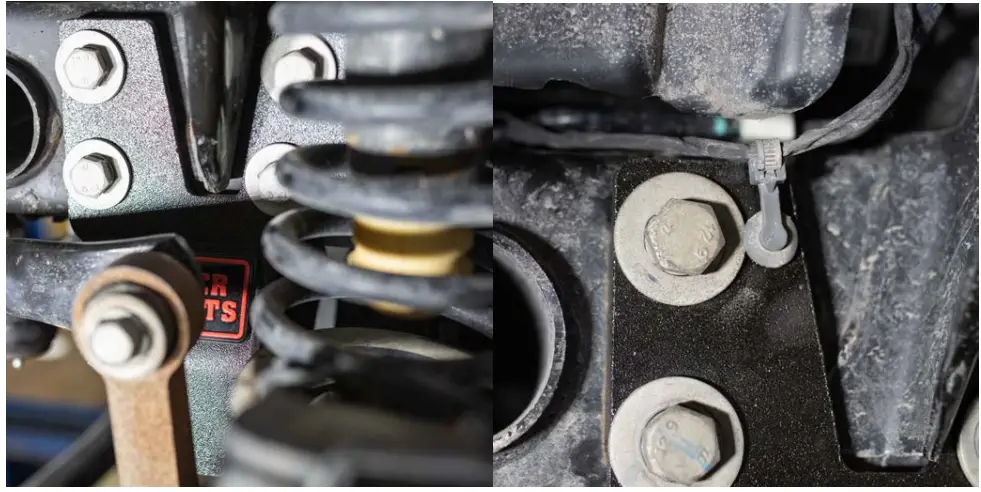 STEER SMARTS 79040002 YETI XD JL-JT Sector Shaft Brace - fig 9