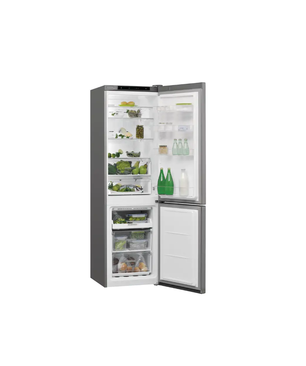 Whirlpool W7 911i Ox Refrigerator With Freezer Gray User Manual