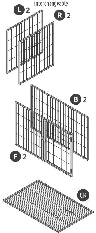 PREVUE HENDRYX 58501 Ferret Stack One Story 12