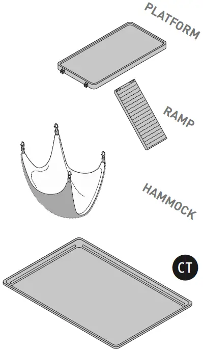 PREVUE HENDRYX 58501 Ferret Stack One Story 16
