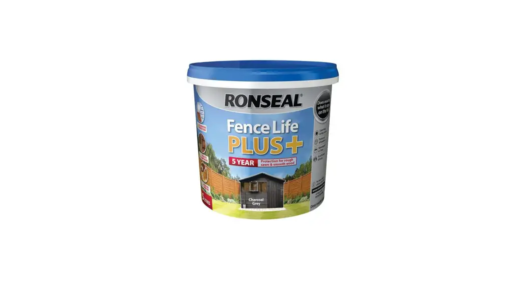 Ronseal Fence Life Plus Shed And Fence Treatment Charcoal Grey Instruction Manual