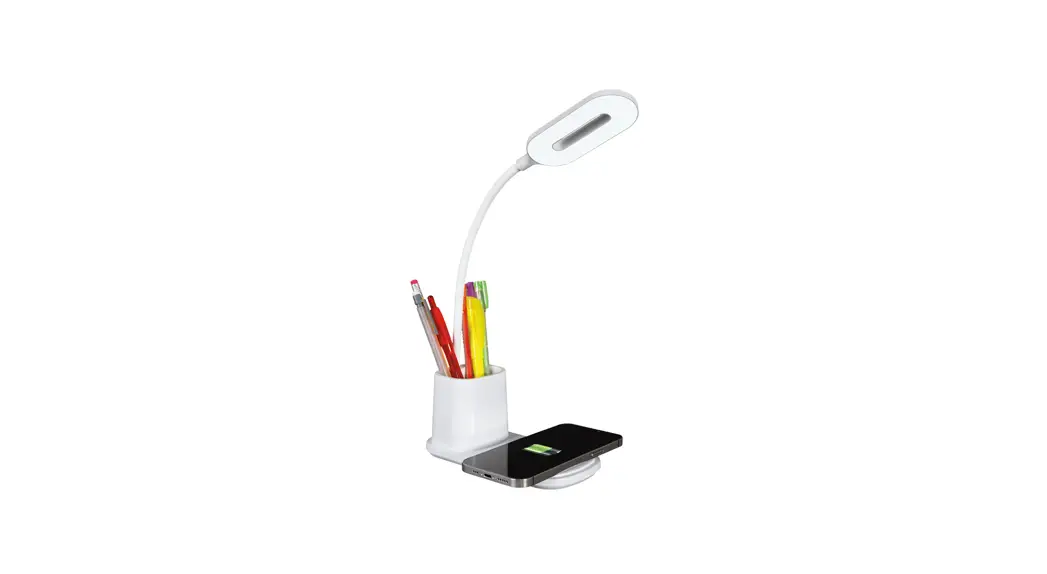 Ottlite 7qc00w Organizer Led Desk Lamp With Wireless Charging User Manual