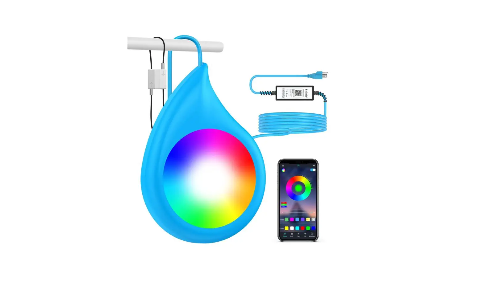 Lylmle Pl08-cb10w Series Led Pool Light With App Control User Guide