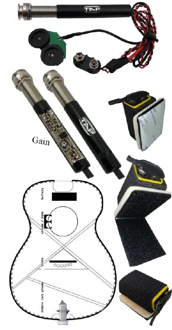 TAP ENJ Endpin Jack Preamplifier 1