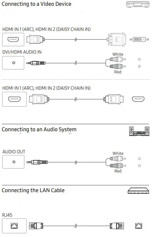 SAMSUNG QH43R 43 inch UHD Signage- Video Device