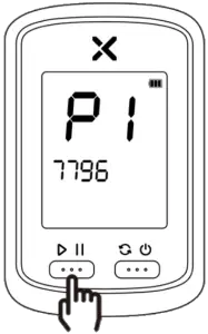 XOSS G+ - ANT+ Sensors Connection 4