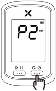 XOSS G+ - ANT+ Sensors Connection 5