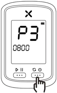 XOSS G+ - ANT+ Sensors Connection 6