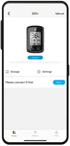 XOSS G+ - App Connection 4