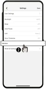 XOSS G+ - Upgrade Firmware 2