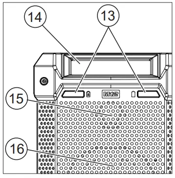 milwaukee 2951 20 Radio + Charger - Display