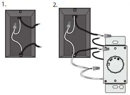 Hunter 51414 Woodfield 52-Inch Indoor Ceiling Fan - Installing Wall Control 3