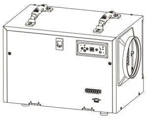 ALORAIR Sentinel HD55 Basement Crawl Space Dehumidifier