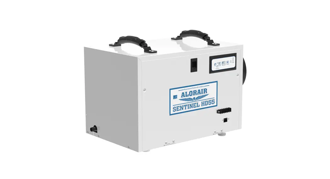 Alorair Sentinel Hd55 Basement Crawl Space Dehumidifier User Manual