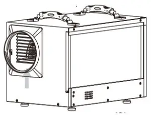 ALORAIR Sentinel HD55 Basement Crawl Space Dehumidifier - dact 1