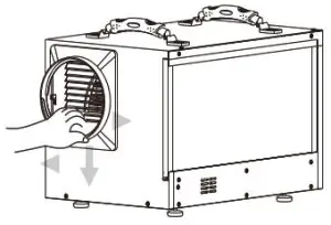 ALORAIR Sentinel HD55 Basement Crawl Space Dehumidifier - dact