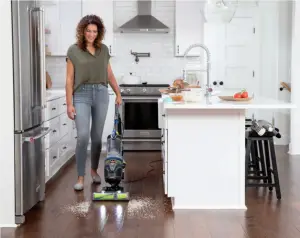 Cleaning-Kitchen-with-Bissell-2790-Vacuum