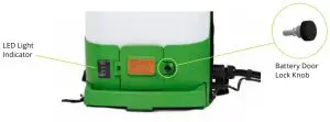 VICTORY VP300ES Cordless Electrostatic Back Sprayer - LED Light Indicator