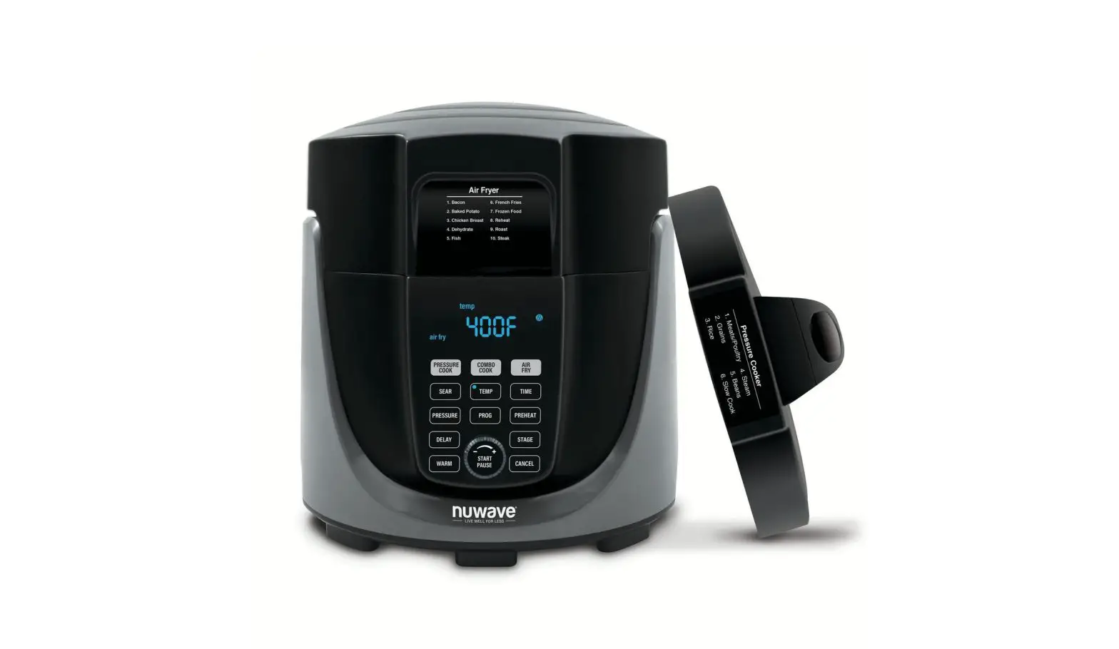 Nuwave Duet 100 Air Fry Cooking Presets User Guide