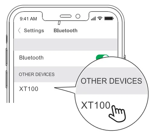J2 Group XT100 True Wireless Earbuds - pairing app