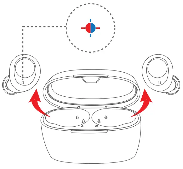 J2 Group XT100 True Wireless Earbuds - pairing